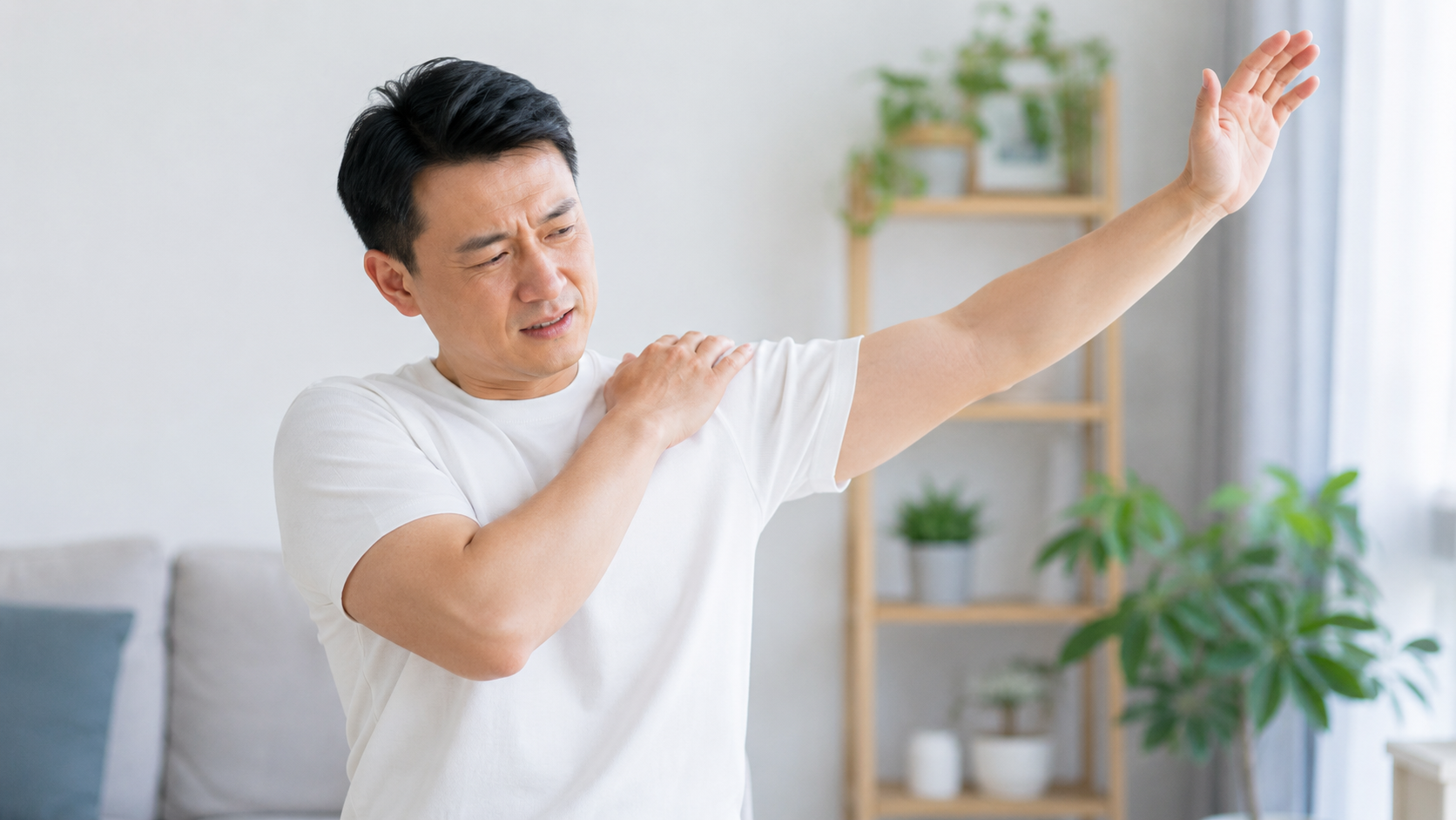 팔을 올릴 때 어깨가 아픈 이유는? 오십견인지 어떻게 구분할까요?