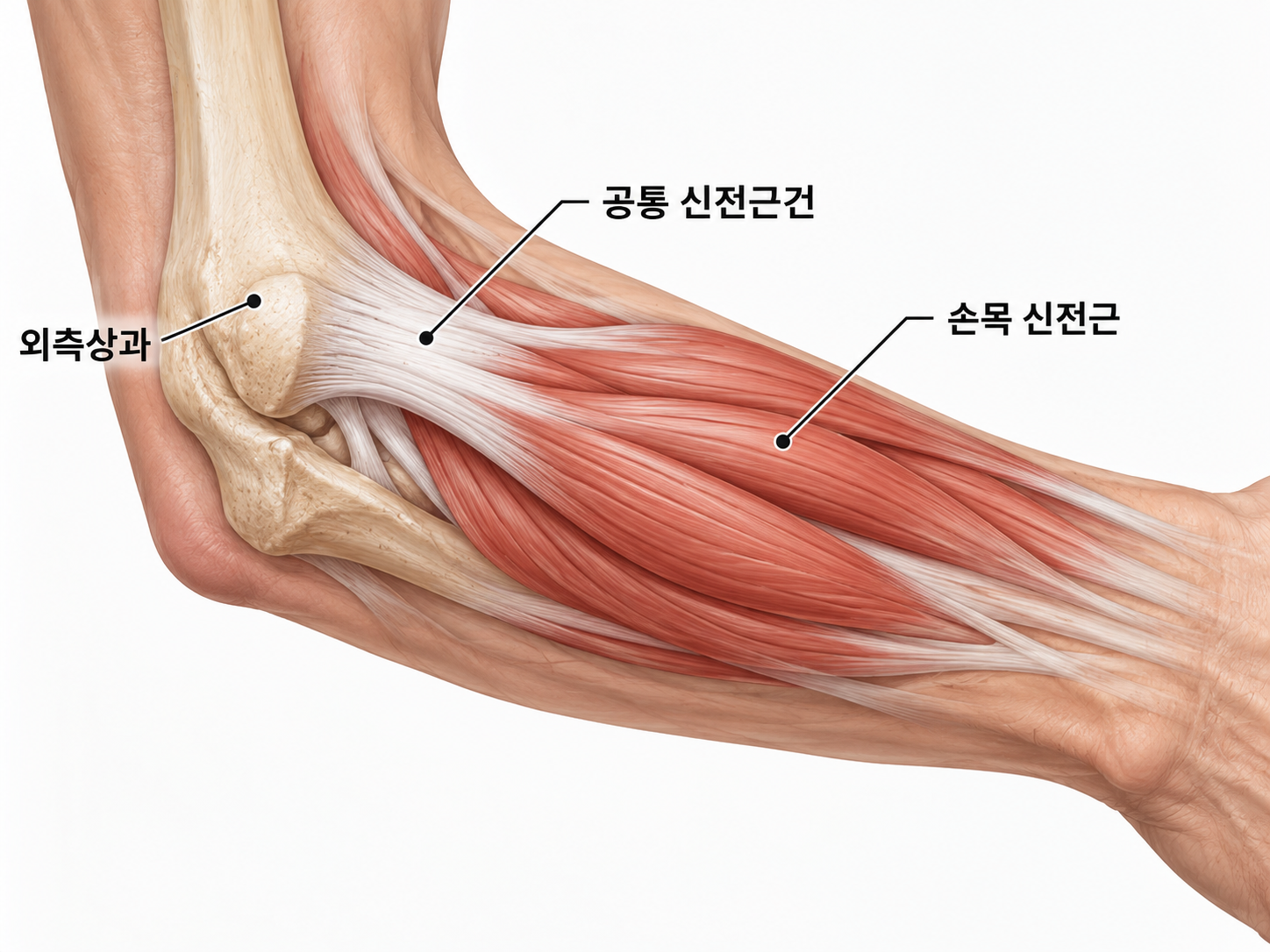 물건을 들 때 팔꿈치 바깥쪽이 아픈 이유는? 테니스엘보일까요?